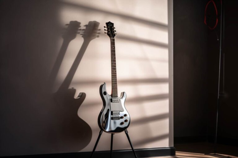 E-gitarren ständer: die optimale unterstützung für deine gitarre